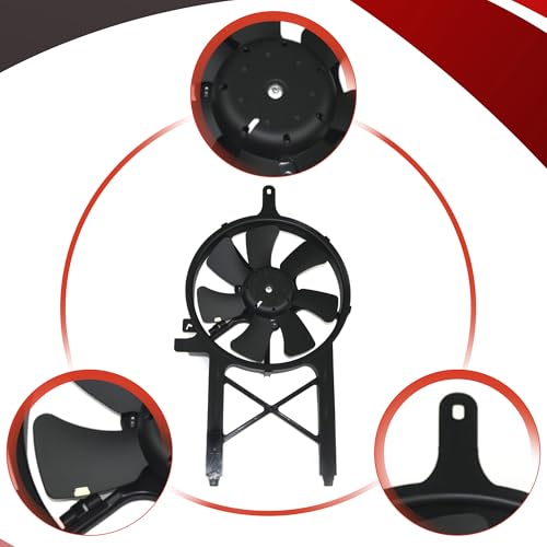 PartsFlow Cooling Fan Compatible with Nissan Frontier Pathfinder Xterra - color: For Nissan