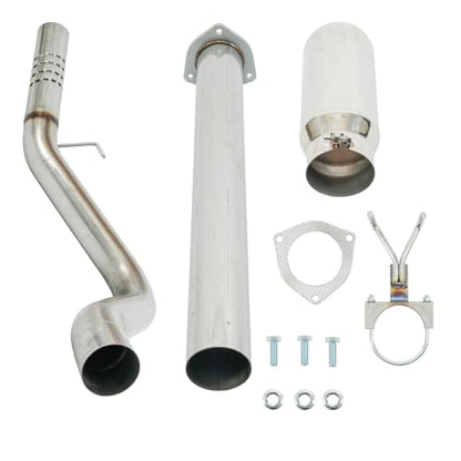 PHILTOP Cat-Back System for 2011-2014 Ford F-250/F-350 Super Duty V8 6.7T - size: 2011-2014 Ford F-250/F-350 Super Duty V8 6.7T
