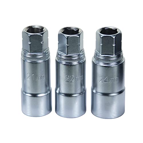 18PCS Steering Hub Suspension Shock Absorber Strut Nut Removal Tool Socket Kit
