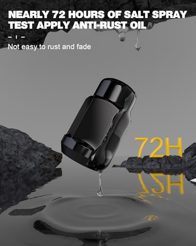 GAsupply 20pcs M12x1.25 Lug Nuts Black, 1.38" Tall 3/4" 19mm Hex Cone Seat - color: Black, size: M12x1.25, style: 20 Pack