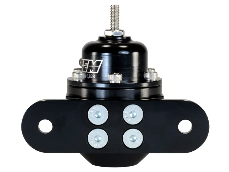 AEM 25-302BK Black High Volume Adjustable Fuel Pressure Regulator