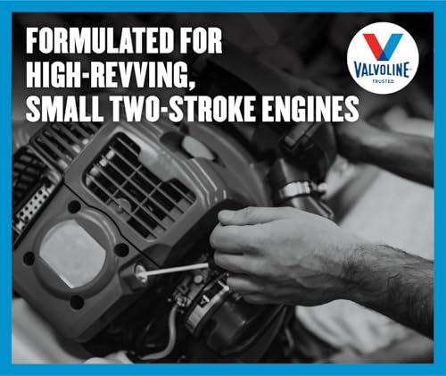 Valvoline 2-Cycle Multi-Purpose TCW-3 Motor Oil 1 QT, Case of 6