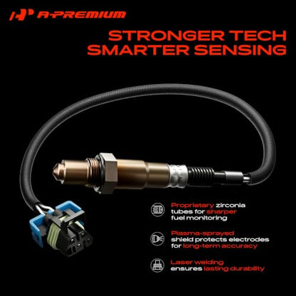 A-Premium 2-Pack O2 Oxygen Sensor Compatible with Buick, Cadillac - style: 2Pc For Upstream or Downstream