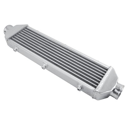 Universal Intercooler 28''x7.5''x2.8" Front Mount Intercooler 2.6'' Inlet and Outlet Aluminum Turbo Intercooler Direct Replacement for Any Turbo Charger system - size: 28''x7.5''x2.8" 2.6''