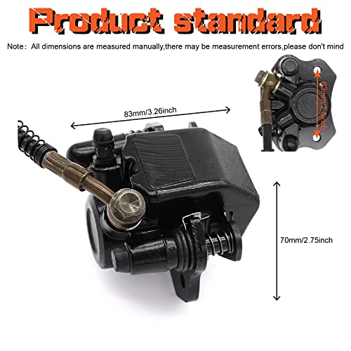 Rear Brake Master Cylinder Caliper for 50-125cc Chinese ATV,TaoTao Coolster