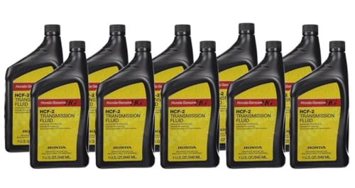 Genuine OEM HCF-2 CVT 10 Quarts Automatic Transmission Fluid (10x1 Qt) For Honda