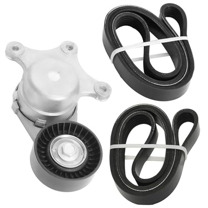 Serpentine Drive Belt Tensioner Kit For Ford Edge 07-11 Explorer 11 Fusion - size: Ford Edge, Fusion, Mazda 6, Cx-9 (07-15)