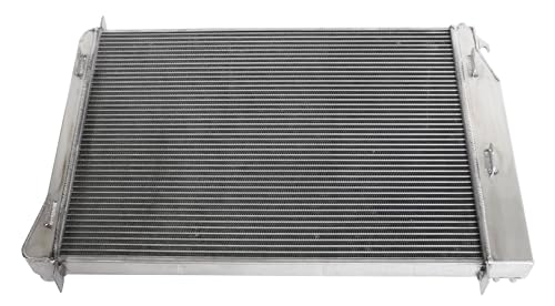 3 Row Radiator Fits 1997-2004 Chevrolet Corvette Base Coupe 2-Door 5.7L 350Cu. V8 C5 Z06 Polished Aluminum 24.75"×18"