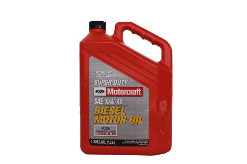Genuine Ford Accessories (XO-15W40-5QSD) SAE 15W-40 Super Duty Diesel Motor Oil - 5 Quart - size: 5 Quart