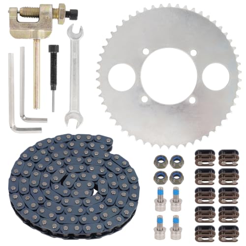 T8F Chain 116 Link 54T Rear Sprocket Kit Drive Chain 43cc 47cc 49cc 50cc