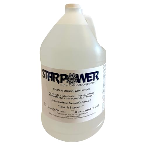 STARPOWER SUPER CLEANER/DEGREASER Concentrate, Heavy Duty, 1 Gallon - size: 128 Fl Oz (Pack of 1)