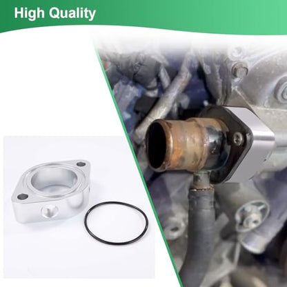 Thermostat Housing Spacer, Water Neck Spacer Compatible with Brodix HV Series Intake, Fits for Chevy SBC/BBC V8 Engine