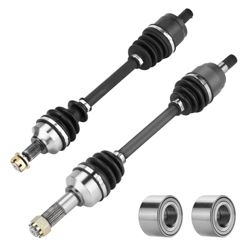 Front CV Axle with Bearing for Honda Foreman 500/ Foreman Rubicon 500 2014 2015 2016 2017 2018 44250-HR4-A21, 44250-HR4-A22 ATV Axles & Bearings - size: 1 pair - front axle & bearing