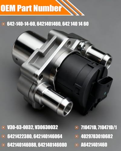 EGR Valve for 2010-2021 Mercedes-Benz & Freightliner Sprinter 2500/3500 - size: 642-140-14-60