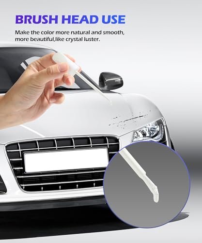 SCUARI Touch Up Paint Pen,Car Paint Pen,Car Paint Scratch Repair,Car Accessories Car Scratch Remover Pen,Car Touch Up Paint,Car Paint Scratch Repair,Paint Pen for Cars Paint Scratch Repair (White) - color: White