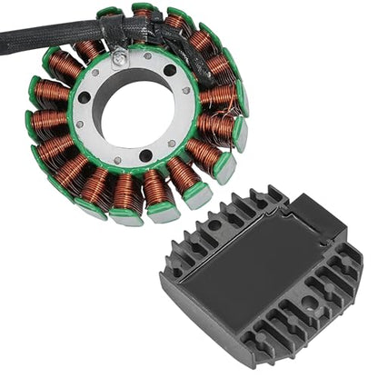 Caltric Stator & Regulator Rectifier Compatible with Kawasaki Bayou 250 Klf250 Klf-250 2003-2009