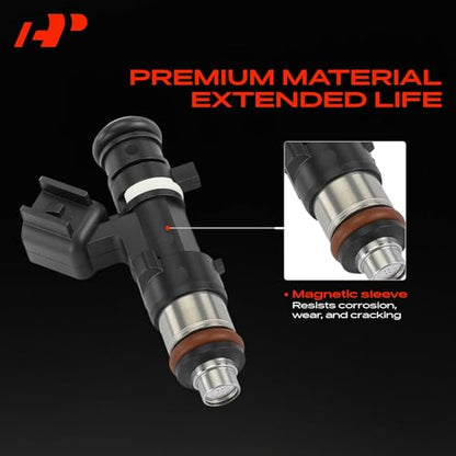 A-Premium Set of 5 Fuel Injectors Compatible with Volvo