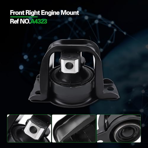 Engine Motor and Trans Mount Kit Compatible with NV200 2013-2021 - size: 2013-2021 NV200 2.0L L4