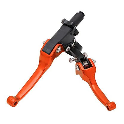 JFG RACING Dirt Bike Brake Clutch Lever 7/8" 22mm for CRF50 KLX SSR TTR 110 - color: Orange