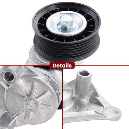 Belt Tensioner Assembly & Pulley Fit for:-Chevy for:-GMC Silverado - size: 38158