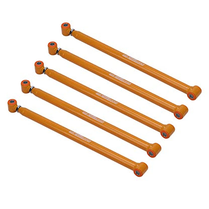maXpeedingrods Parallel 4 Link Kit W/Panhard Bar, Universal Suspension Links For Trucks Classic Cars Rat Rods Hot Rods, Golden Yellow - color: Golden Yellow