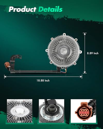 SCITOO Fan Clutch compatible with Ford for Mercury Explorer - size: YB-3076 clutch