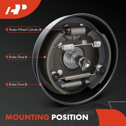 A-Premium Rear Right Drum Brake Wheel Cylinder Compatible with Ford, Chevy - style: Rear Passenger