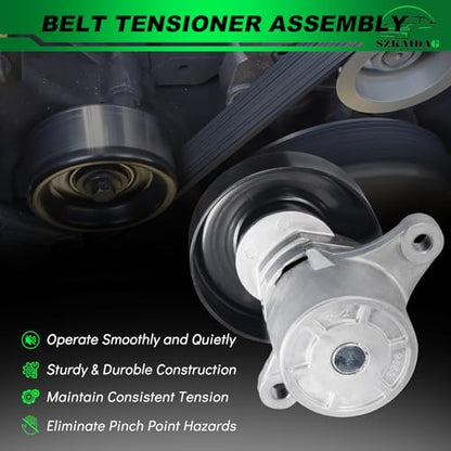 38156 Belt Tensioner Assembly with Pulley for:-Chevy Tracker 99-03 - size: 38156