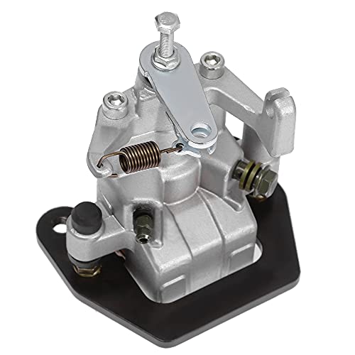 Hoypeyfiy Rear Brake Caliper With Pads replacement For Yamaha UTV Rhino 660 YXR660 4x4 2004-2007, replacement for Rhino 450 2006-2009