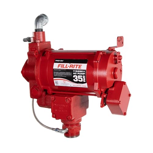 Fill-Rite FR313V 115V/230V 35 GPM Fuel Transfer Pump w/AST Remote - style: Remote Package
