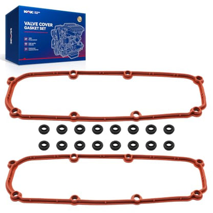 KAX VS50599R Engine Valve Cover Gasket Set for Jeep Wrangler 2007-2011 - size: VS 50599 R
