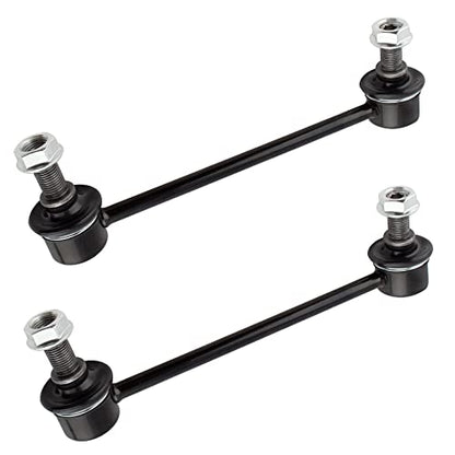 BOXI 6pc Complete Suspension Kit Tie Rod Ends + Sway Bars Fit for Infiniti QX4 1997-2003 / for Nissan Pathfinder 1996-2004 / K90659 ES3466 EV396