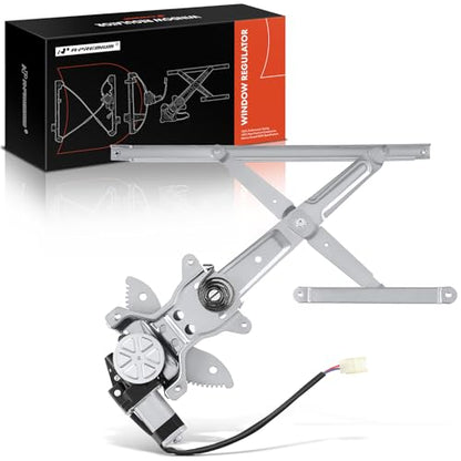 A-Premium Front Driver Side Power Window Regulator with Motor (2-Pin) - style: Front Driver Side (LH)