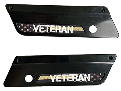Kustom Cycle Parts Premium Aftermarket Custom Text Rustic American Flag Saddlebag Inserts! Comes in pairs. Fits Harley Davidson Touring Models. Street Glides Road Glides Road King Ultra Eletra Glide. Made in USA (2013 and Older) - style: 2013 and Older