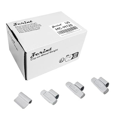 MC-M120 Wheel Weight Kit MC Style Grey 120pcs/kit: 1/4oz, 1/2oz, 3/4oz, 1oz 30pcs Each - size: MC-M120
