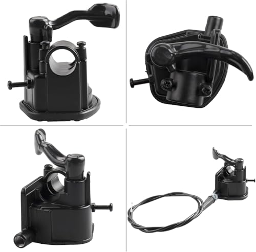 New Thumb Throttle Assembly and 1050mm Throttle Cable Compatible with Yamaha Raptor 350 660 700 TT03 All Years