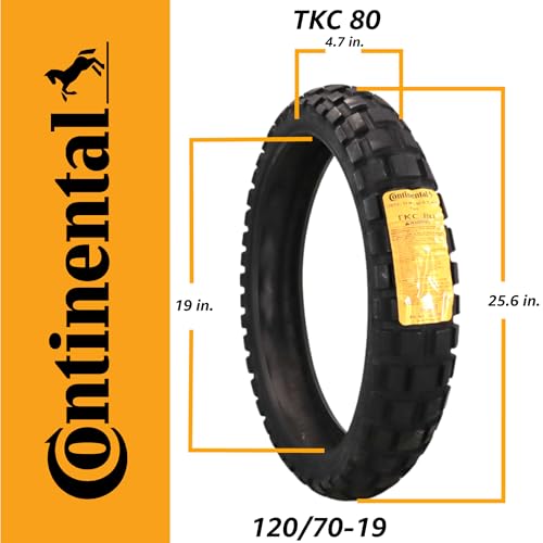 Continental TKC 80 Twinduro Front & Rear Tire Set 120/70-19 & 170/60-17 - size: 120/70-19, 170/60B17