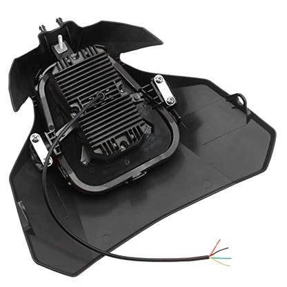 Dirt Bike Headlight,Universal Motorcycle LED Headlight Kit For Dirt Pit Bike Enduro Like CRF XR CR Led Lights-Headlamp For CRF450L 2019 2020 CRF450XR 2019 2020 - color: black