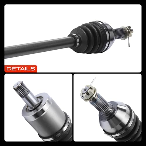 A-Premium Set of 2 Front CV Axle Shaft Assembly - style: Front Driver and Passenger Side