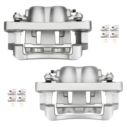 IRONTEK 18B4790 18B4791 Front Driver&Passenger Side Brake Caliper for Ford - color: Front Left+Right
