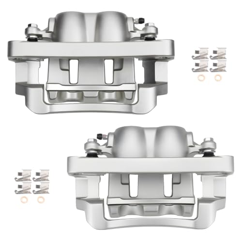 IRONTEK 18B4790 18B4791 Front Driver&Passenger Side Brake Caliper for Ford - color: Front Left+Right