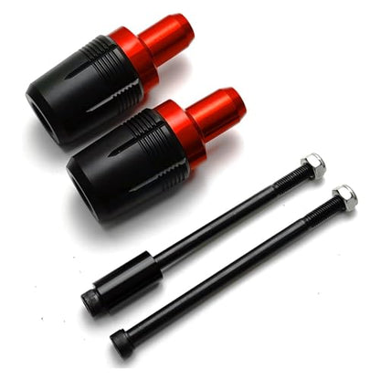 MOWOK For KAWASAKI NINJA 650 NINJA650 Z650 2017-2024 2025 Motorcycle Accessories Frame Sliders Engine Crash Protector Falling Protection (Red) - size: Red