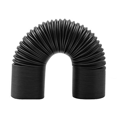 Cold Air Intake Pipe, 3" Air Duct Hose, Universal Adjustable Car Cold Air Intake System Hose, High Flow Flexible Turbo Inlet Tube Pipe