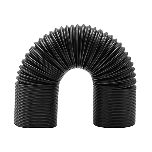 Cold Air Intake Pipe, 3" Air Duct Hose, Universal Adjustable Car Cold Air Intake System Hose, High Flow Flexible Turbo Inlet Tube Pipe