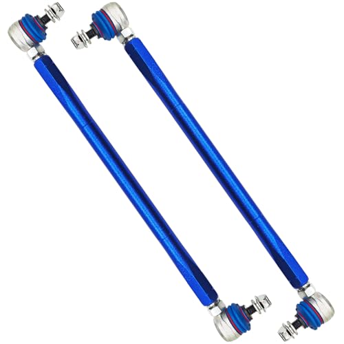 Universal Adjustable Sway Bar End Links 350mm-400mm | M10 Stud with 12 mm Spacer Washer | Adjustable Sway Bar Links - size: 350MM-400MM