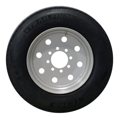 Trailfinder ST215/75R17.5 Radial Trailer Tire & Wheel Assembly, 8 Lug