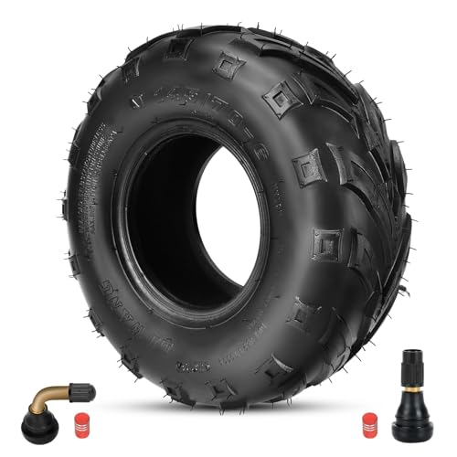 145/70-6 Tires Tubeless for Mini Bike GMB100 Coleman CT100U RT100 - style: Flame-shaped Pattern