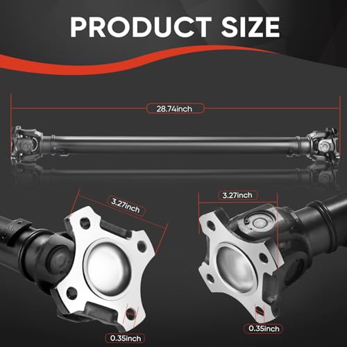 26207620520 Drive Shaft - Front Driveshaft Propeller Drive Shaft Assembly - color: 26207620520