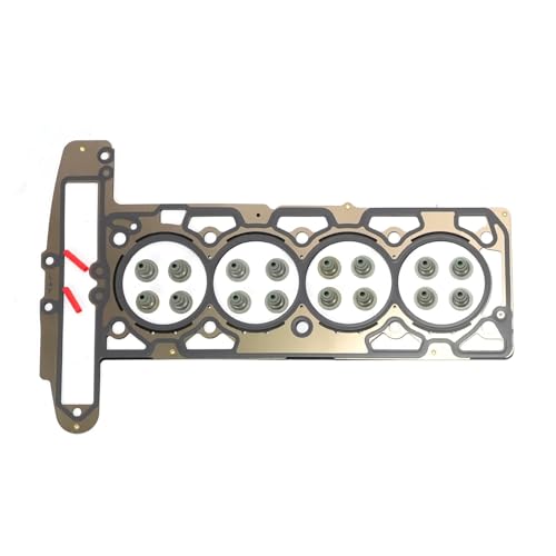 KAX Head Gasket Set & Timing Chain Kit Compatible with Chevy Equinox/GMC Terrain/Buick Regal 2011-2017, Cobalt 2009-2010, Verano 2012-2017, Captiva Sport 2012-2015, HHR Malibu Lacrosse G5, HS26466PT1 - size: C6209S