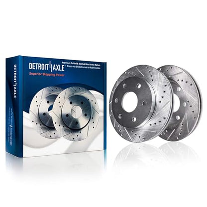 Detroit Axle - Brake Kit for 2016-2023 Nissan Titan XD - size: 8PR55102/kit